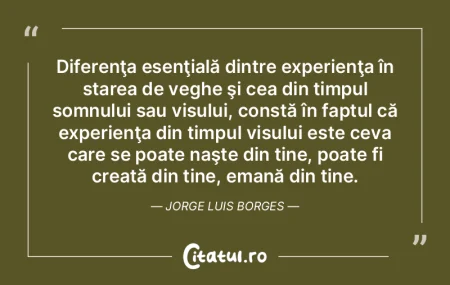 Diferenţa esenţială dintre experienţ... Diferenţa esenţială dintre experienţ...