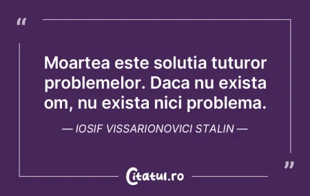 Moartea este solutia tuturor problemelor... Moartea este solutia tuturor problemelor...