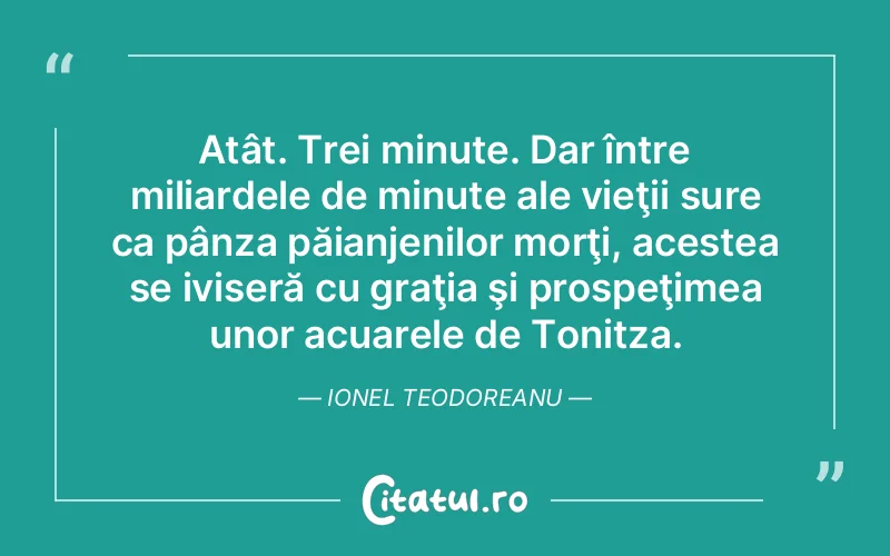 Citat Ionel Teodoreanu - citate motivationale