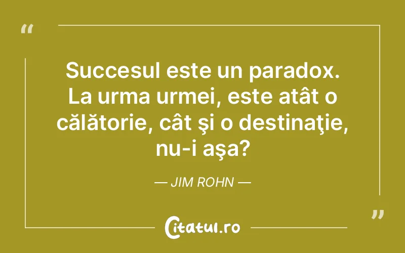 Citat Jim Rohn - citate motivationale