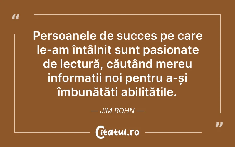 Citat Jim Rohn - citate motivationale