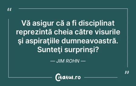 Vă asigur că a fi disciplinat reprezin... Vă asigur că a fi disciplinat reprezin...