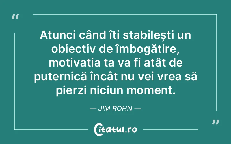Citat Jim Rohn - citate motivationale