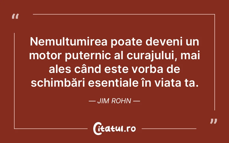Citat Jim Rohn - citate motivationale