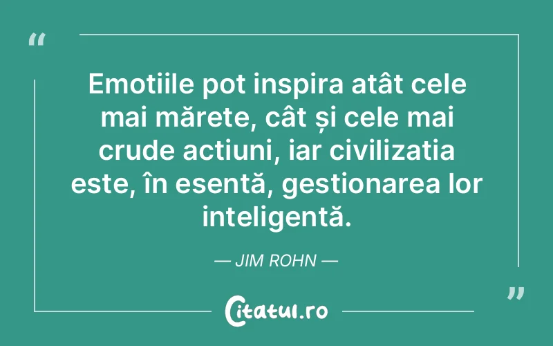 Citat Jim Rohn - citate motivationale