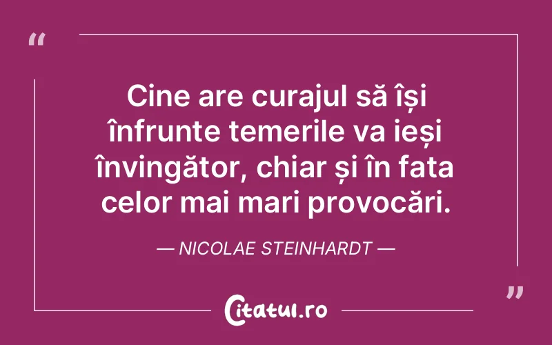 Citat Nicolae Steinhardt - citate motivationale