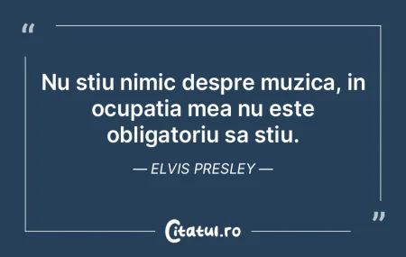 Nu stiu nimic despre muzica, in ocupatia... Nu stiu nimic despre muzica, in ocupatia...