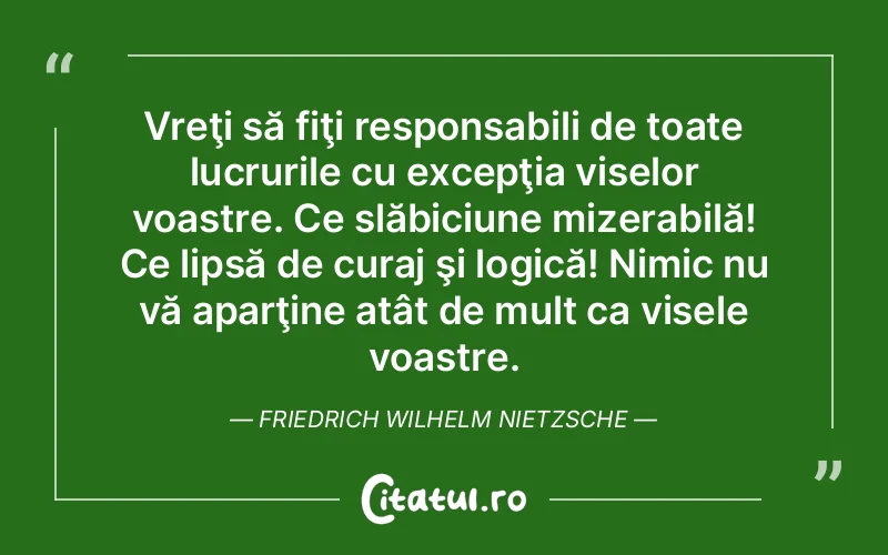 Citat Fried - citate motivationale