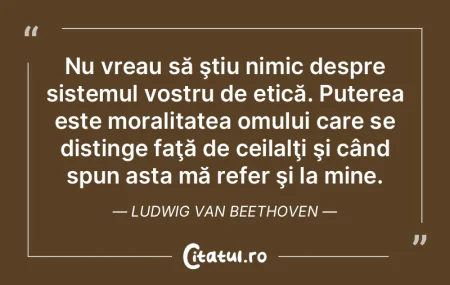 Nu vreau să ştiu nimic despre sistemul... Nu vreau să ştiu nimic despre sistemul...