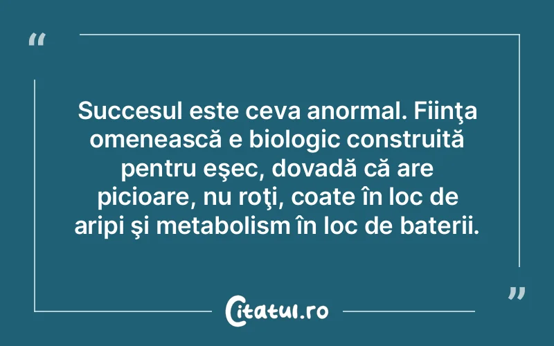 Citat Autor necunoscut - citate motivationale