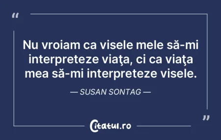 Nu vroiam ca visele mele să-mi interpre... Nu vroiam ca visele mele să-mi interpre...
