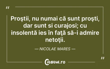 Proştii, nu numai că sunt proşti, dar... Proştii, nu numai că sunt proşti, dar...