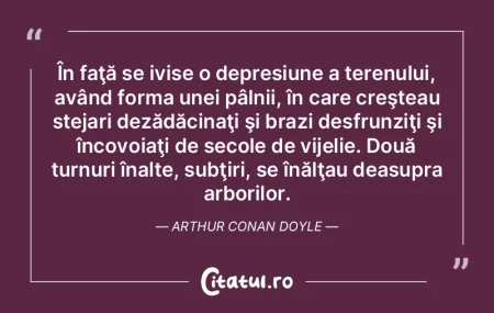 În faţă se ivise o depresiune a teren... În faţă se ivise o depresiune a teren...