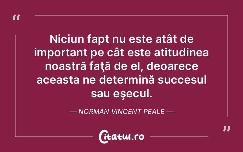 Citat Norman Vincent Peale - citate motivationale