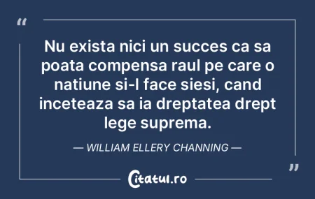 Nu exista nici un succes ca sa poata com... Nu exista nici un succes ca sa poata com...