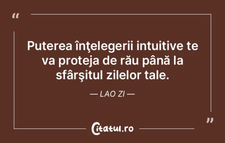Puterea înţelegerii intuitive te va pr...