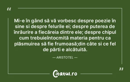 Mi-e în gând să vă vorbesc despre po... Mi-e în gând să vă vorbesc despre po...
