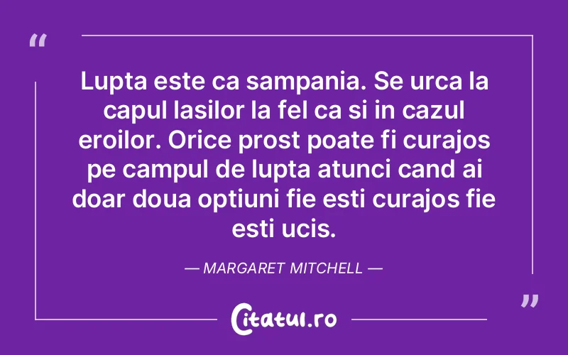 Citat Margare - citate motivationale