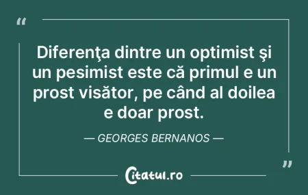 Diferenţa dintre un optimist şi un pes... Diferenţa dintre un optimist şi un pes...