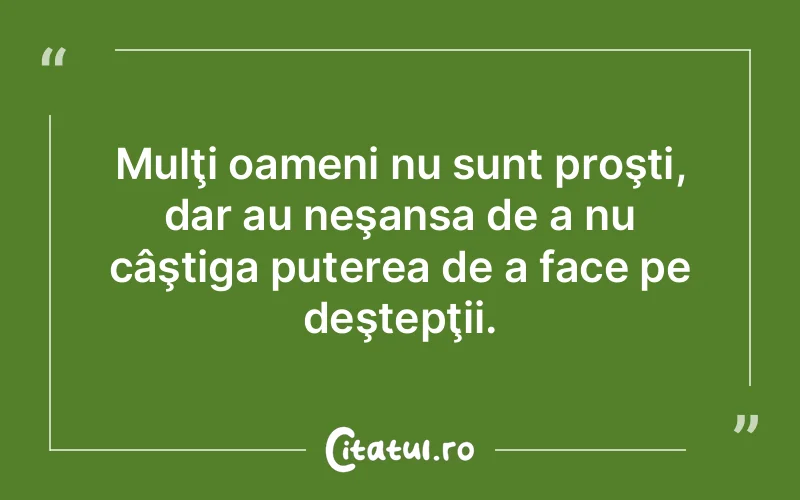 Citat Autor necunoscut - citate motivationale