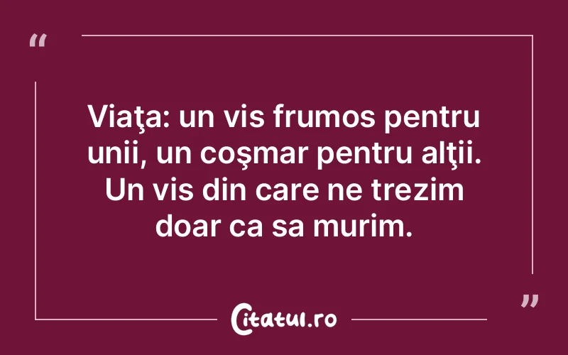 Citat Autor necunoscut - citate motivationale