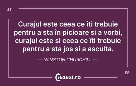 Curajul este ceea ce îți trebuie pentr...
