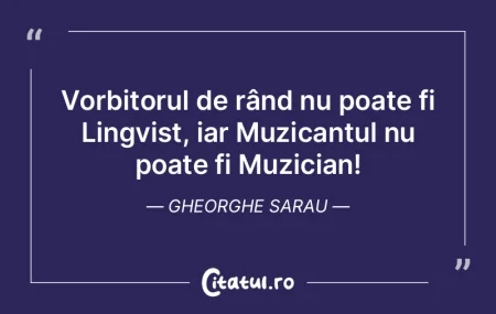 Vorbitorul de rând nu poate fi Lingvist... Vorbitorul de rând nu poate fi Lingvist...