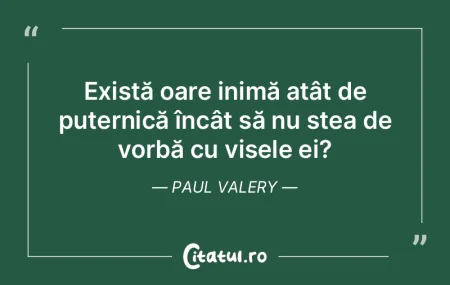 Există oare inimă atât de puternică ... Există oare inimă atât de puternică ...