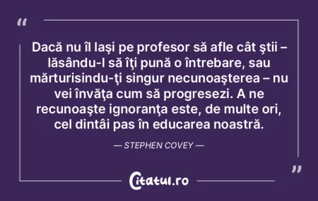Dacă nu îl laşi pe profesor să afle ... Dacă nu îl laşi pe profesor să afle ...