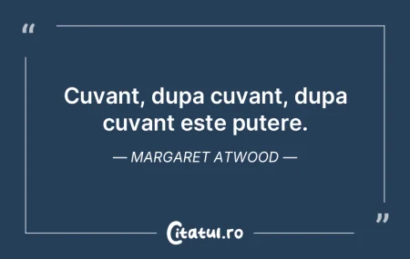 Cuvant, dupa cuvant, dupa cuvant este pu... Cuvant, dupa cuvant, dupa cuvant este pu...