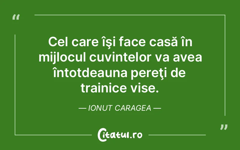 Citat Ionut Caragea - citate motivationale
