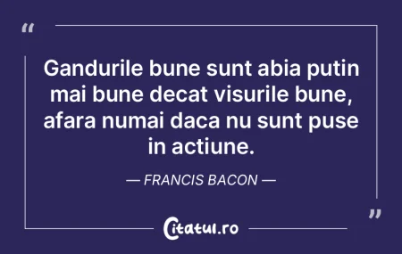 Gandurile bune sunt abia putin mai bune ... Gandurile bune sunt abia putin mai bune ...