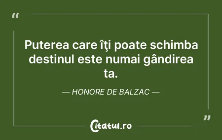 Puterea care îţi poate schimba destinu... Puterea care îţi poate schimba destinu...