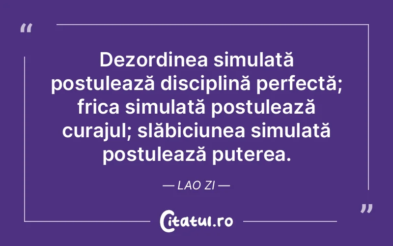 Citat Lao Zi - citate motivationale