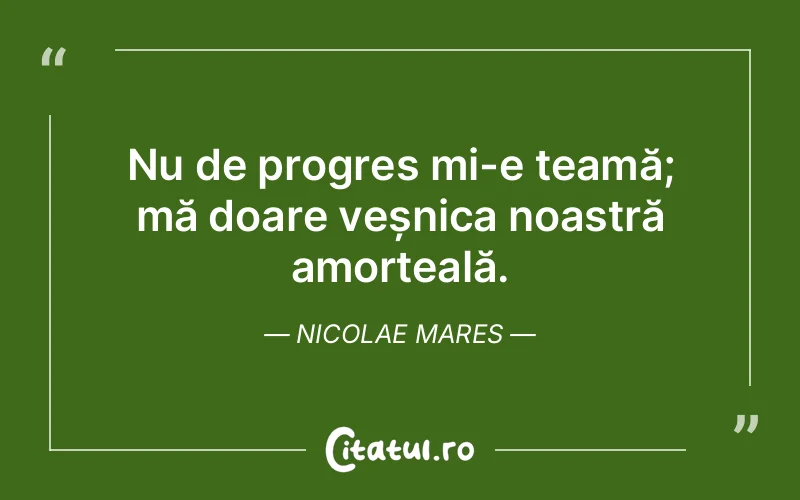 Citat Nicolae Mares - citate motivationale