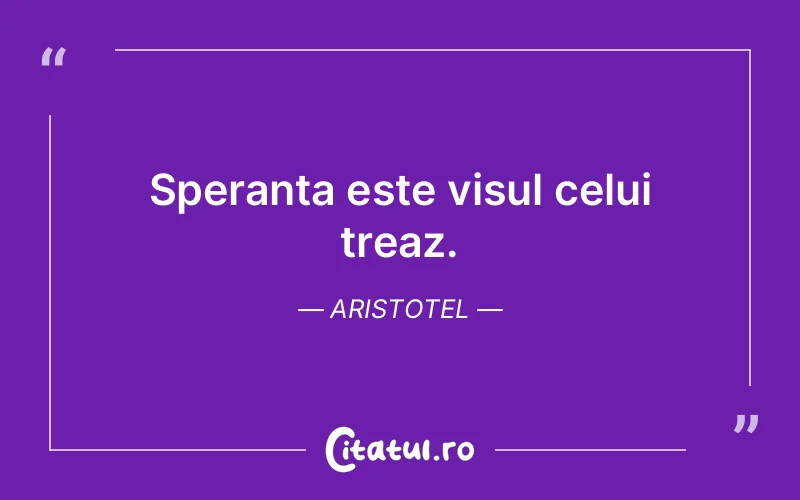Citat Aristotel - citate motivationale
