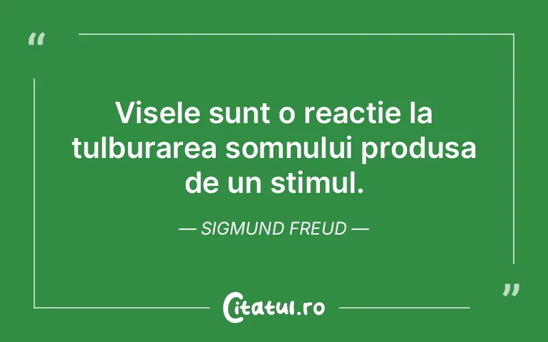 Citat Sigmund Freud - citate motivationale