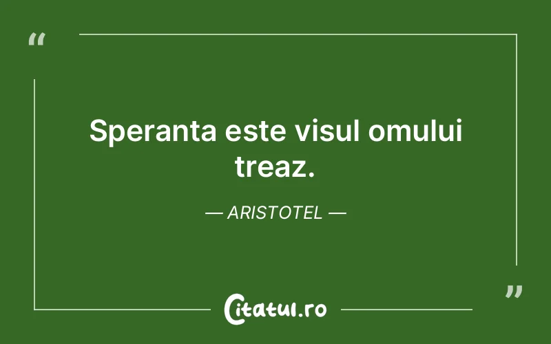 Citat Aristotel - citate motivationale