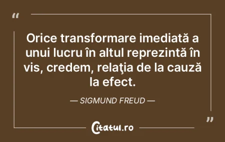 Orice transformare imediată a unui lucr...