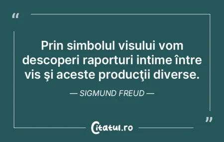 Prin simbolul visului vom descoperi rapo... Prin simbolul visului vom descoperi rapo...