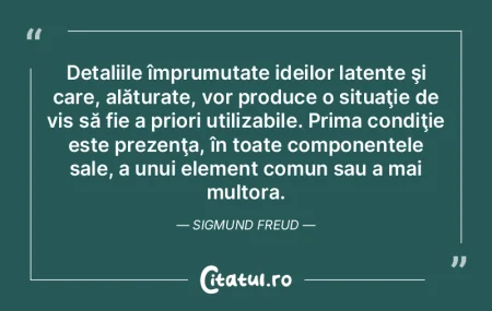 Detaliile împrumutate ideilor latente �...
