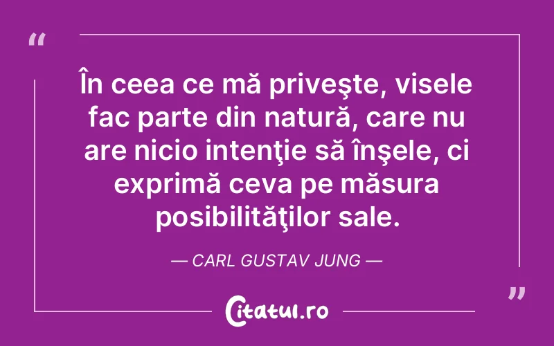 Citat Carl Gustav Jung - citate motivationale