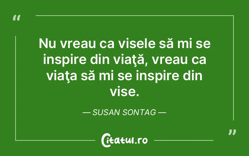 Citat Susan Sontag - citate motivationale