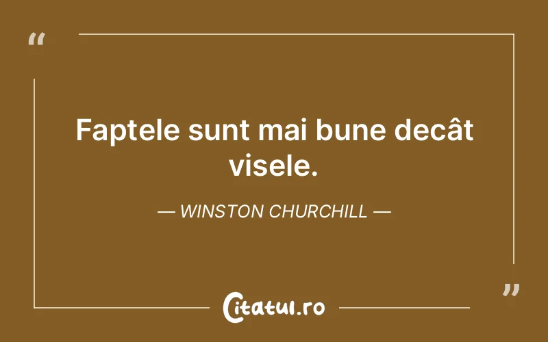 Citat Winston Churchill - citate motivationale