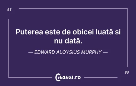 Puterea este de obicei luată și nu dat... Puterea este de obicei luată și nu dat...