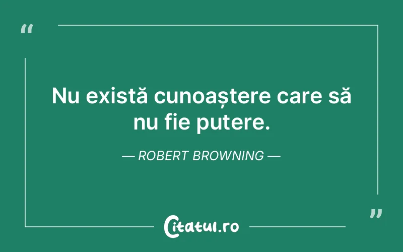 Citat Robert Browning - citate motivationale