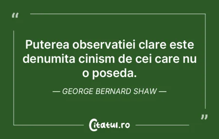 Puterea observatiei clare este denumita ...