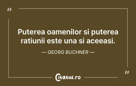 Puterea oamenilor si puterea ratiunii es... Puterea oamenilor si puterea ratiunii es...