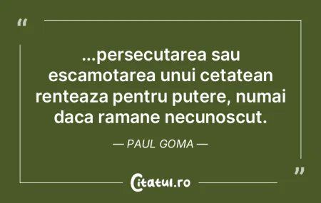 ...persecutarea sau escamotarea unui cet... ...persecutarea sau escamotarea unui cet...