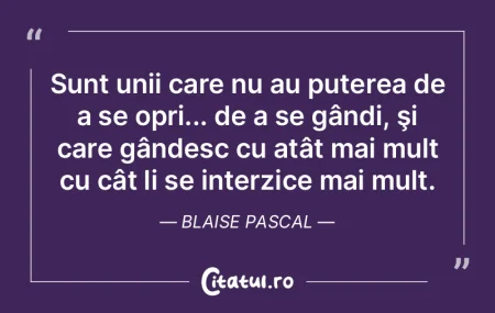 Sunt unii care nu au puterea de a se opr... Sunt unii care nu au puterea de a se opr...